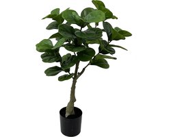 Present Time Kunstplant Ficus - Groen - 45x45x72cm - Modern