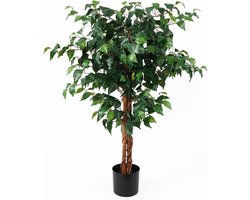 Present Time Kunstplant Fig Ficus - Groen - 76x76x110cm - Modern