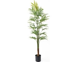 Present Time Kunstplant Gold Palm Tree Large - Groen - 65x65x160cm - Modern
