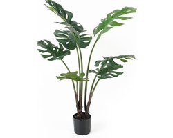 Present Time Kunstplant Monstera - Groen - 70x70x89cm - Modern