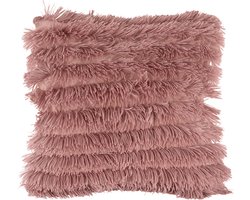 Present Time Kussen Jazz - Imitatiebont Roze - 45x45cm - Scandinavisch