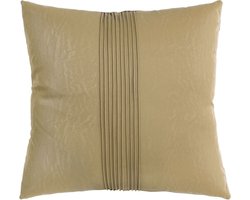 Present Time Kussen Leather Look - Vierkant Mosgroen - 45x45cm - Modern