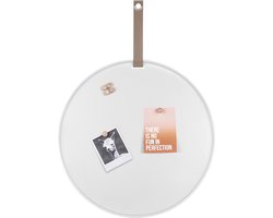 Present Time Memo bord Perky - IJzer Wit - 50cm - Scandinavisch