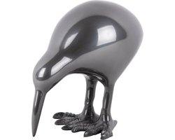 Present Time Ornament Bird - Antraciet - 21x7.5x9.5cm - Modern - Hout