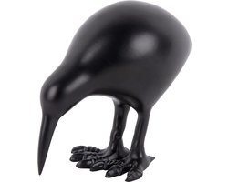 Present Time Ornament Bird - Zwart - 21x7.5x9.5cm - Modern