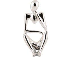 Present Time Ornament Imagine - Zilver - 12.5x10x23.5cm - Scandinavisch