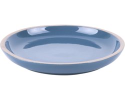 Present Time (Pt,) - Dinerbord Platter Brisk Small - Aardewerk - Blauw