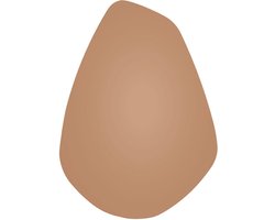 Present Time Spiegel Organic Oval - Bruin - 40x55 cm - Modern