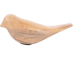 Present Time Statue vogel 10x21cm mango hout