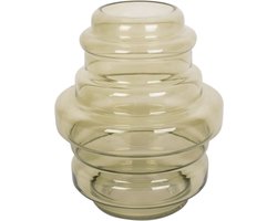 Present Time Vaas Distinct - Glas Mosgroen - Ø20x25cm - Modern