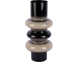 Present Time - Vaas Grato Medium - Zwart - 17,5x17,5x37 cm