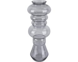 Present Time Vaas Morgana - Glas Donker Grijs - Large - 18x50cm - Scandinavisch