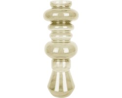 Present Time Vaas Morgana - Glas Mosgroen - Large - 18x50cm - Scandinavisch