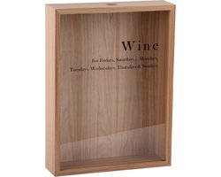 Present Time - Wine Momentum Box - Licht hout