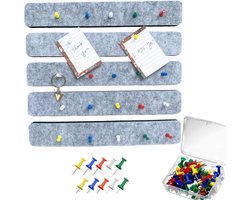 Prikbord - muurschildering | pinnen frame | paneel voor kantoor, keuken, slaapkamer, café, huis, school, restaurant, café