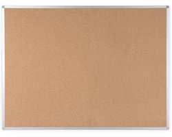 Prikbord Quantore 120x90cm kurk