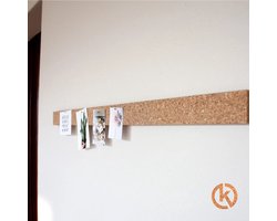 Prikwand kurkstroken - zelfklevend - 5mm - 8 x 90 cm