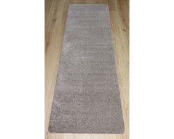 PRIMA - Soft - Badmat - wastafelmat - loper - beige - taupe - 60x180cm - antislip