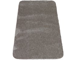 PRIMA - Soft - wastafelmat - badmat - beige - taupe - 60x100cm - antislip