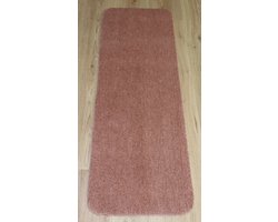 Prima Vloerkleden - Soft - Wastafelmat - Badmat - zalm - oud roze - 40x120cm - antislip