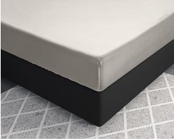 Primaviera Deluxe Satijnen - Hoeslaken - 160 x 200 - Creme