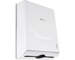PrimeMatik - Lege badkamer papieren handdoek dispenser 274x103x373mm