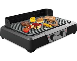 Princess BBQ Grill Tafel Zwart, Zilver