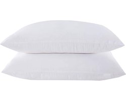 Princess Line Basic Hoofdkussen - 60x70cm- Set van 2-Stuks-Aanpasbaar met Ritssluiting