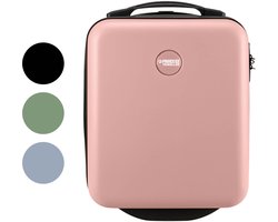 Princess Traveller PT-01 - Underseater - Handbagage koffer - 40x30x20 cm - Geschikt voor oa Transavia, TUI, Vueling & WizzAir - Peony Pink - ABS