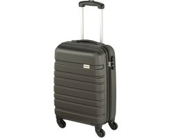 Princess Traveller Singapore - Handbagage Koffer - 55x35x20cm - 34L - Lichtgewicht Trolley - Antraciet