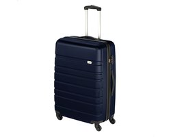 Princess Traveller Singapore - Reiskoffer - ABS - Donkerblauw - Large - 78cm