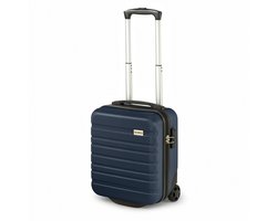 Princess Traveller Singapore - Underseater - Handbagage koffer - Donker Blauw - 40x30x20cm - 20 liter - Lichtgewicht reiskoffer