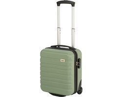 Princess Traveller Singapore - Underseater - Handbagage koffer geschikt voor oa Transavia, TUI, Vueling & WizzAir - Sage - ABS - 40x30x20cm - 19 liter