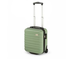 Princess Traveller Singapore - Underseater - Handbagage koffer geschikt voor oa Transavia, TUI, Vueling & WizzAir - Sage - ABS - 40x30x20cm - 20 liter