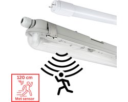 Prinos LED TL verlichting met sensor 120 cm - Bewegingssensor en daglicht - Universeel