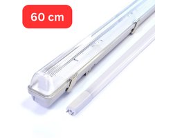 Prinos Premium LED TL lamp 60 cm compleet - Armatuur incl. led buis - 9W/18W