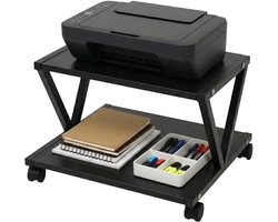 printerstandaard - 44x28x28 cm - zwart