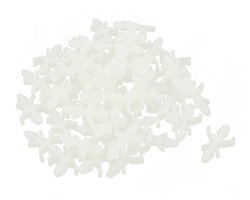 Printplaat Ondersteuning - PCB Spacer - Elektronica Assemblage - One-piece design - 50 Stuks - Wit