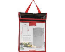 Pro Garden Afdekhoes - beschermhoes voor BBQ - zwart - kunststof - 70 x 80 cm