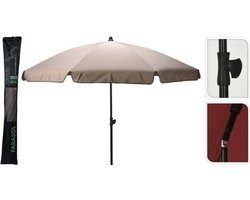Pro Garden Parasol - 200 cm - Taupe