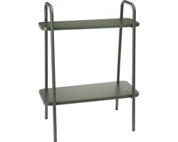 Pro Garden Plantenrek/plantentafel - groen - metaal - 50 x 26 x 66 cm - binnen en buiten