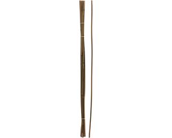 Pro Garden Plantenstokken - 10x - bamboe - H118 cm - plantensteun - bamboestokken/tonkinstokken