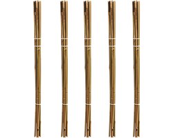 Pro Garden Plantenstokken - 50x - bamboe - H79 cm - plantensteun - bamboestokken/tonkinstokken