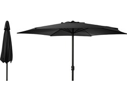 Pro Garden - Stokparasol - Parasol - Ø3m - Zwart