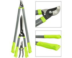 Pro Garden Tuingereedschap - Set - 3 Stuks - Heggenschaar - Snoeischaar - Takkenschaar