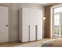 Pro-meubels - Kledingkast Deventer - 150cm - Beige - Garderobekast - Slaapkamer