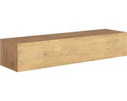 Pro-meubels - Zwevend Tv-meubel Tunis - 150cm - Eiken - Tv kast