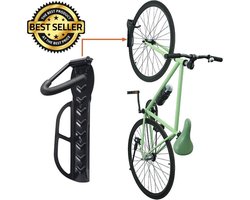 PRO Wand Fiets Ophangsysteem - Fiets ophangbeugel - Fiets ophangen aan muur - Muurbeugel - Muurhouder - Fietsenrek