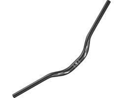 Professioneel MTB-stuur 31,8 mm, fietsstuur aluminium lichtgewicht fietsstuur 780 mm 720 mm Riser Bar voor mountainbike racefiets -Topo Mid Rise- Zwart/Regenboog