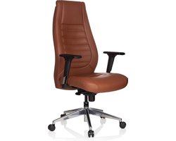 Professionele directiestoel VITORO Bruin hjh OFFICE